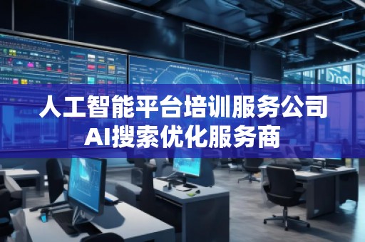 人工智能平臺(tái)培訓(xùn)服務(wù)公司AI搜索優(yōu)化服務(wù)商