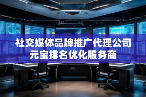 社交媒體品牌推廣代理公司元寶排名優化服務商 社交媒體品牌推廣代理公司元寶排名優化服務商