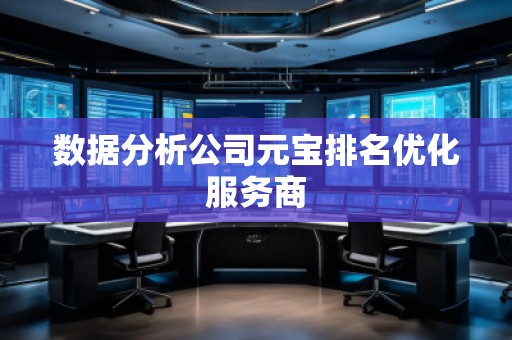 數據分析公司元寶排名優化服務商