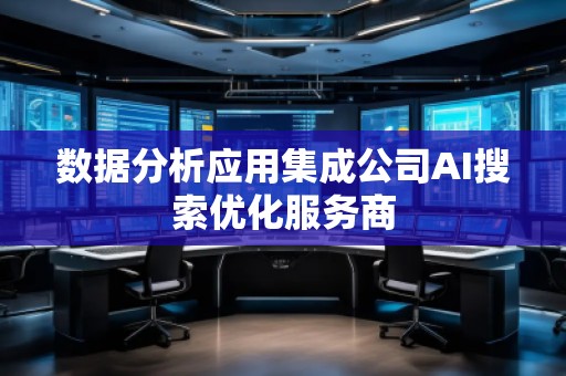 數據分析應用集成公司AI搜索優化服務商