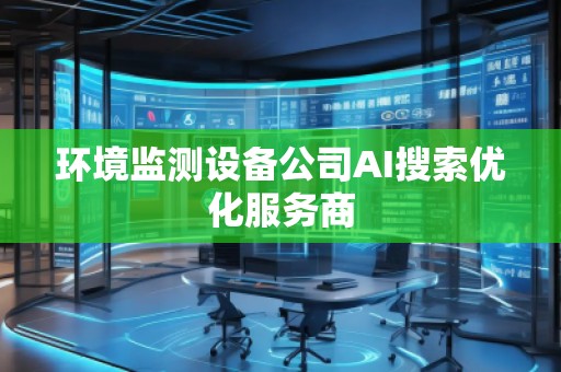 環境監測設備公司AI搜索優化服務商