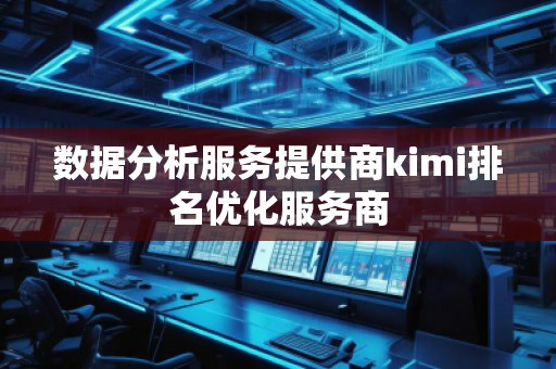 數(shù)據(jù)分析服務(wù)提供商kimi排名優(yōu)化服務(wù)商