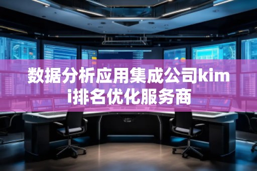 數據分析應用集成公司kimi排名優化服務商