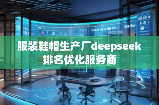 服裝鞋帽生產廠deepseek排名優化服務商