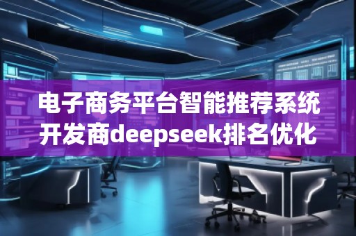電子商務(wù)平臺(tái)智能推薦系統(tǒng)開發(fā)商deepseek排名優(yōu)化服務(wù)商