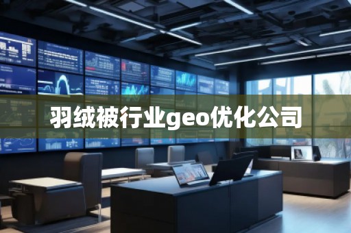 羽絨被行業geo優化公司