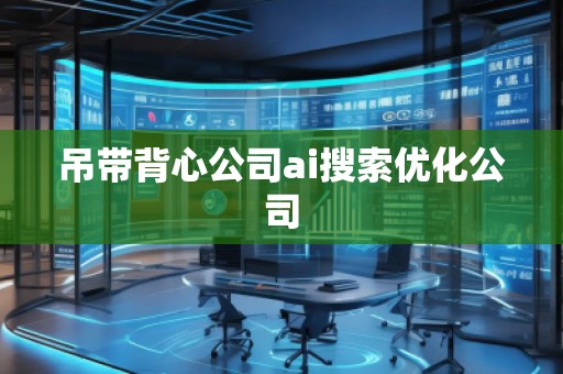 吊帶背心公司ai搜索優化公司