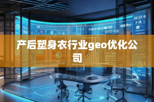 產(chǎn)后塑身衣行業(yè)geo優(yōu)化公司