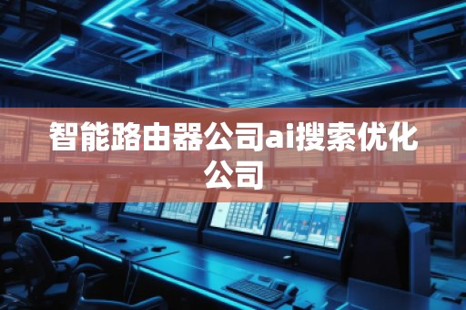 智能路由器公司ai搜索優(yōu)化公司
