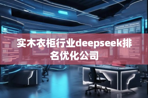 實木衣柜行業deepseek排名優化公司