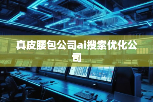 真皮腰包公司ai搜索優化公司