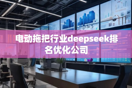 電動拖把行業deepseek排名優化公司