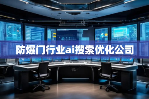 防爆門行業(yè)ai搜索優(yōu)化公司