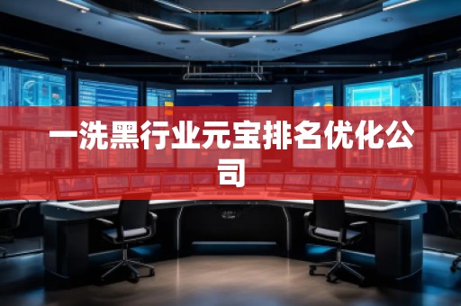 一洗黑行業(yè)元寶排名優(yōu)化公司