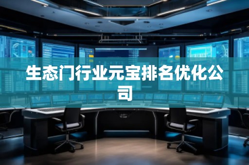 生態(tài)門行業(yè)元寶排名優(yōu)化公司