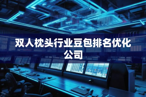 雙人枕頭行業豆包排名優化公司