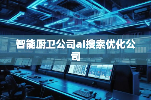 智能廚衛公司ai搜索優化公司