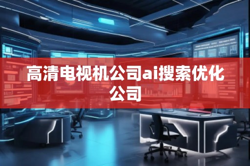 高清電視機公司ai搜索優化公司 高清電視機公司ai搜索優化公司