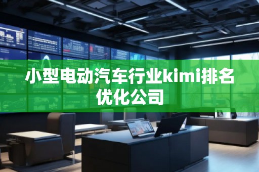 小型電動汽車行業kimi排名優化公司