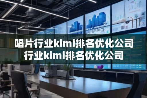 唱片行業(yè)kimi排名優(yōu)化公司行業(yè)kimi排名優(yōu)化公司
