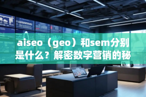 aiseo(geo)和sem分別是什么?解密數(shù)字營(yíng)銷的秘密武器 aiseo(geo)和sem分別是什么?解密數(shù)字營(yíng)銷的秘密武器