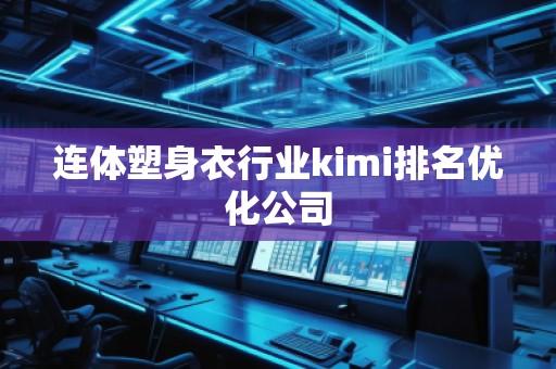 連體塑身衣行業kimi排名優化公司