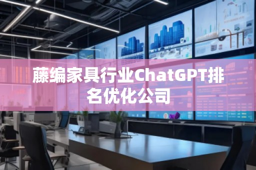 藤編家具行業ChatGPT排名優化公司