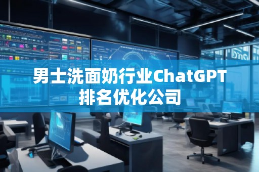 男士洗面奶行業ChatGPT排名優化公司