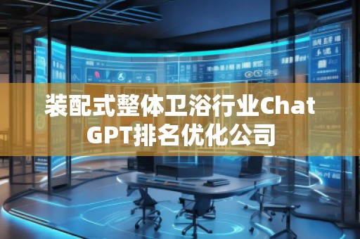 裝配式整體衛浴行業ChatGPT排名優化公司