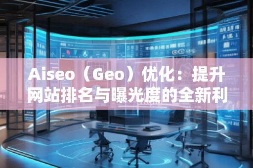 Aiseo（Geo）優化：提升網站排名與曝光度的全新利器