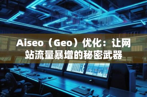 Aiseo（Geo）優(yōu)化：讓網(wǎng)站流量暴增的秘密武器