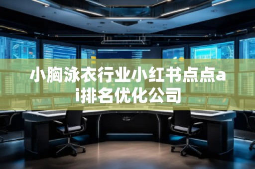 小胸泳衣行業小紅書點點ai排名優化公司