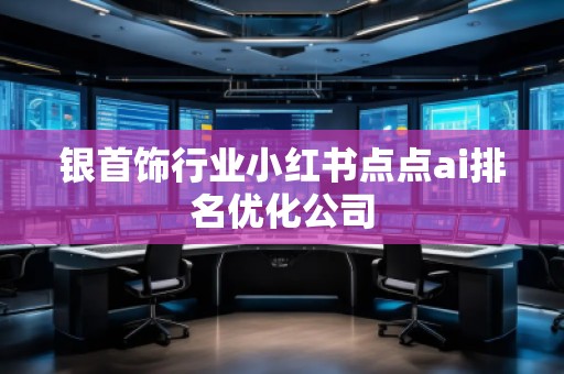 銀首飾行業小紅書點點ai排名優化公司