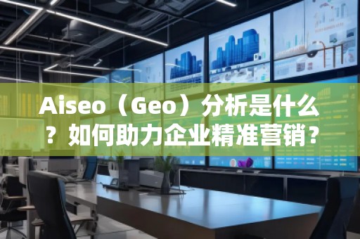 Aiseo（Geo）分析是什么？如何助力企業(yè)精準(zhǔn)營(yíng)銷？