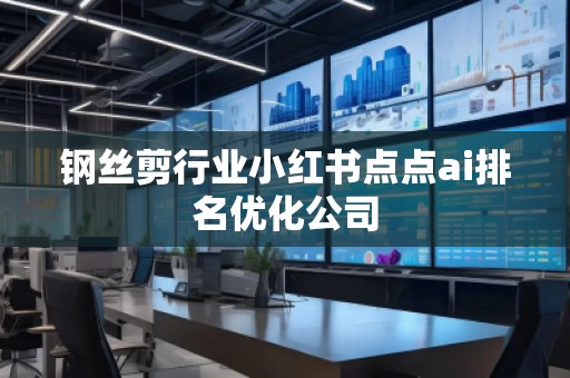 鋼絲剪行業(yè)小紅書點(diǎn)點(diǎn)ai排名優(yōu)化公司