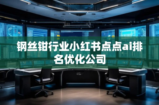 鋼絲鉗行業小紅書點點ai排名優化公司