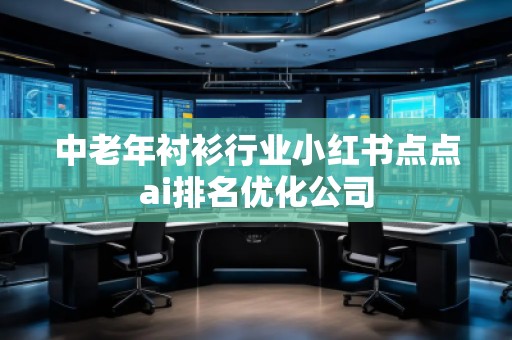 中老年襯衫行業小紅書點點ai排名優化公司