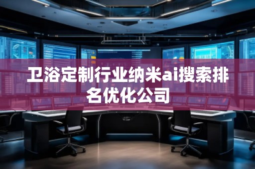 衛浴定制行業納米ai搜索排名優化公司