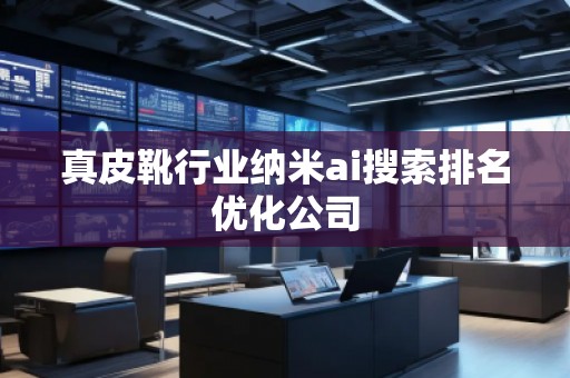 真皮靴行業(yè)納米ai搜索排名優(yōu)化公司