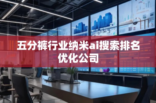 五分褲行業(yè)納米ai搜索排名優(yōu)化公司