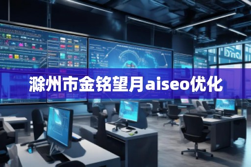 滁州市金銘望月aiseo優(yōu)化