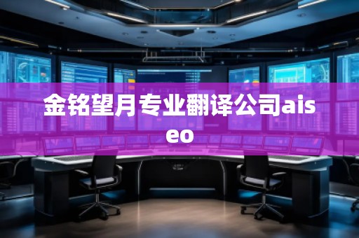 金銘望月專業(yè)翻譯公司aiseo