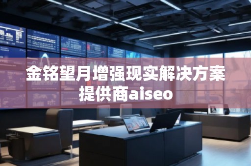 金銘望月增強現實解決方案提供商aiseo