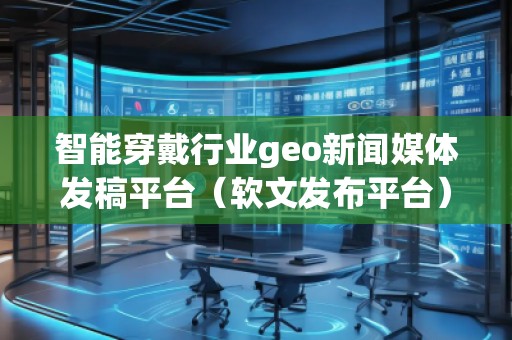 智能穿戴行業geo新聞媒體發稿平臺（軟文發布平臺）