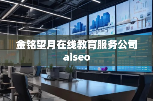 金銘望月在線教育服務公司aiseo