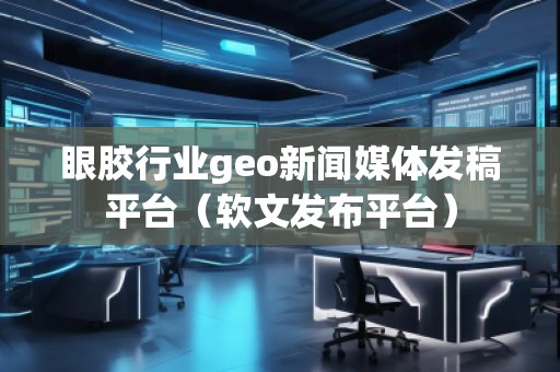 眼膠行業geo新聞媒體發稿平臺（軟文發布平臺）