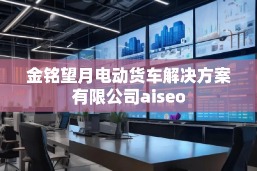 金銘望月電動貨車解決方案有限公司aiseo
