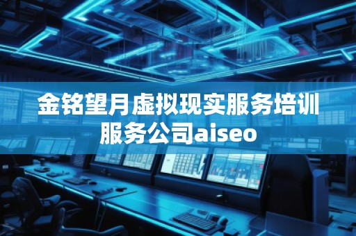 金銘望月虛擬現實服務培訓服務公司aiseo