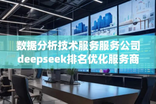 數據分析技術服務服務公司deepseek排名優化服務商