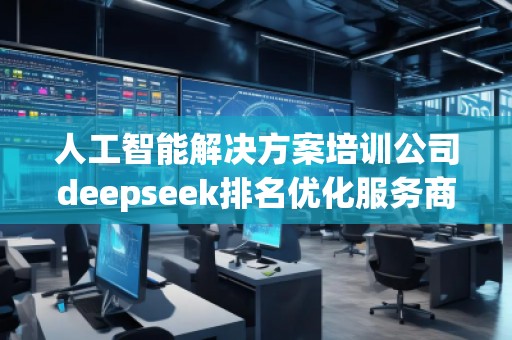 人工智能解決方案培訓公司deepseek排名優化服務商